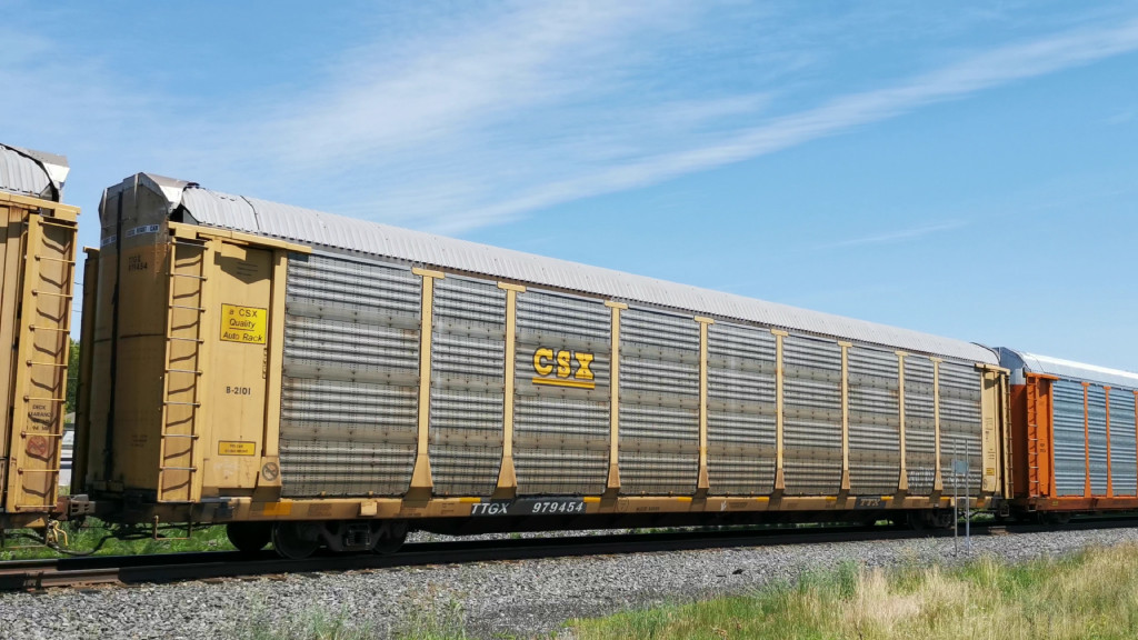 CSX B2101 (Body) TTGX 979454 (Flat)